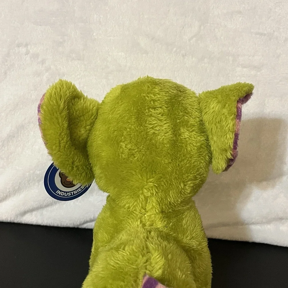 A&A Global 2024 Boho Green Elephant Plush 8